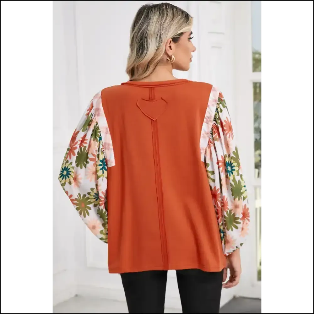 Desert Gold Floral Sleeve Top: Finally, a Reason to Ditch your Therapist 🌼 Needful Things
