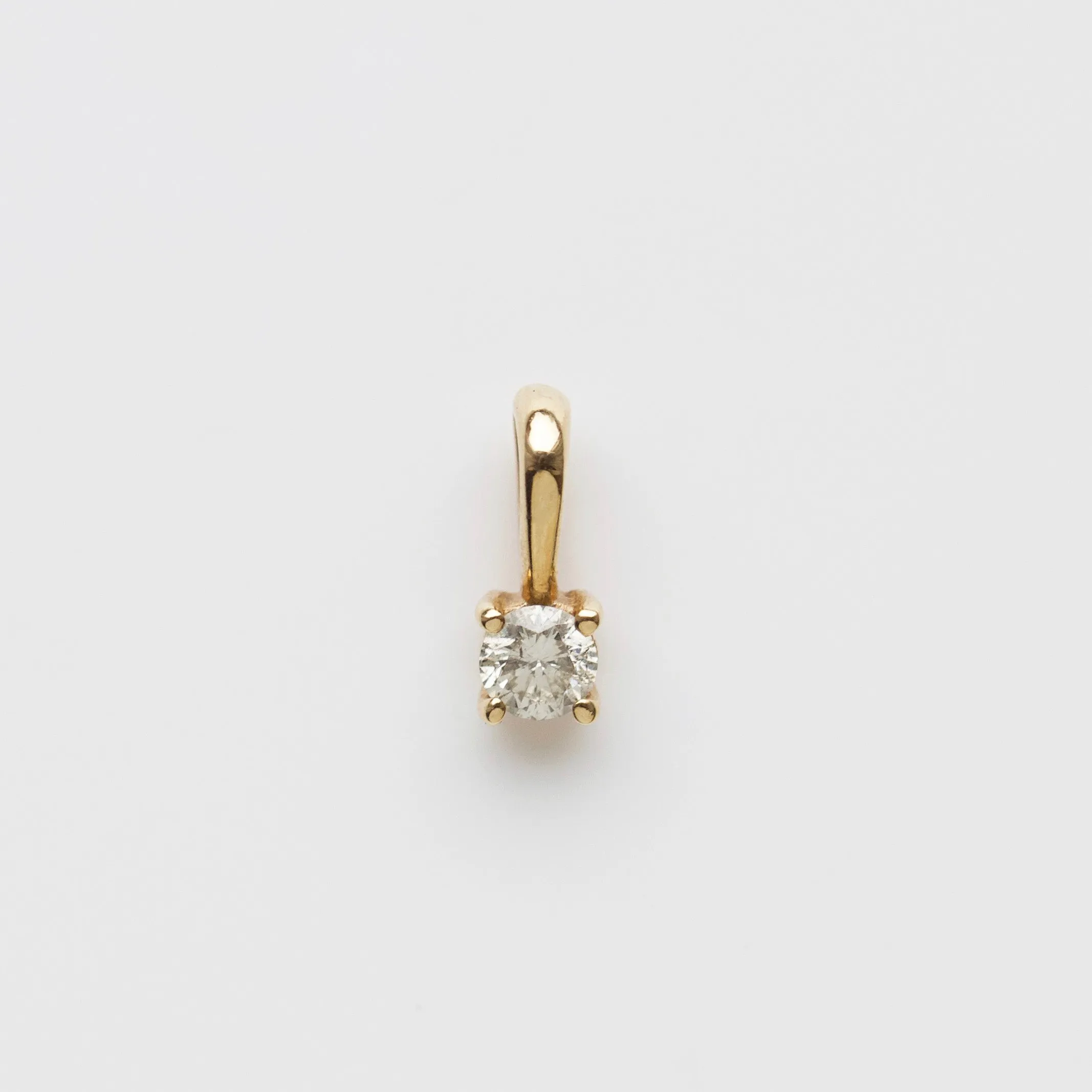 Diamond Solitaire Charm