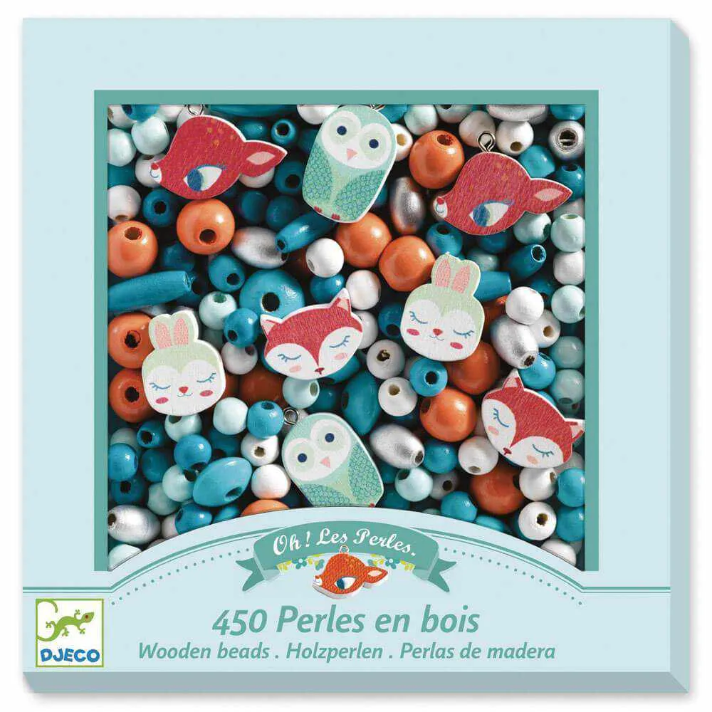 Djeco  Woodland Animals Bead Set
