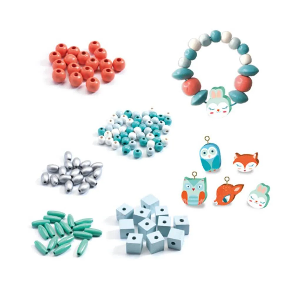 Djeco  Woodland Animals Bead Set