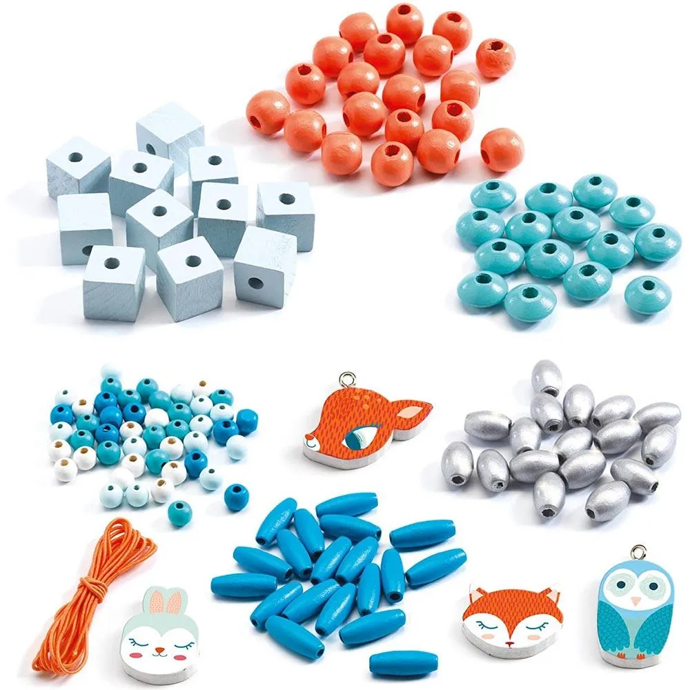 Djeco  Woodland Animals Bead Set
