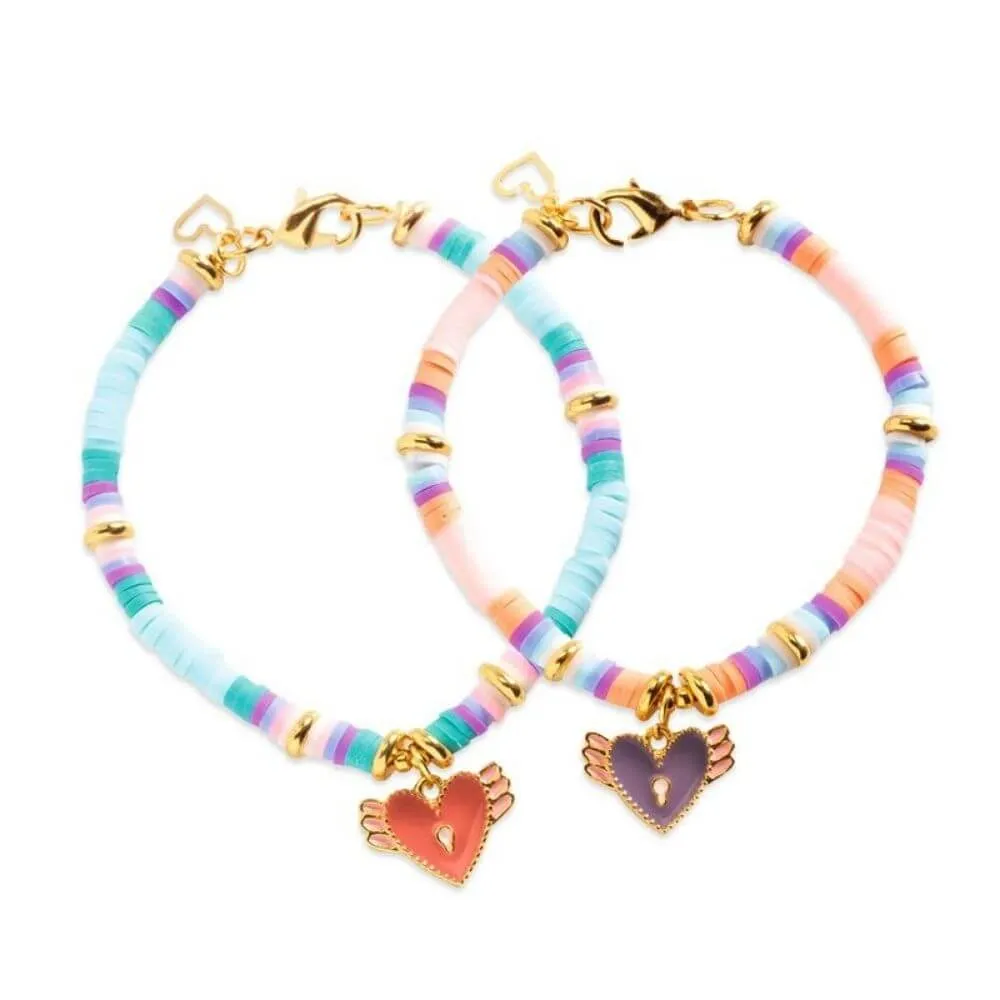 Djeco You & Me Heishi Hearts Beads Set