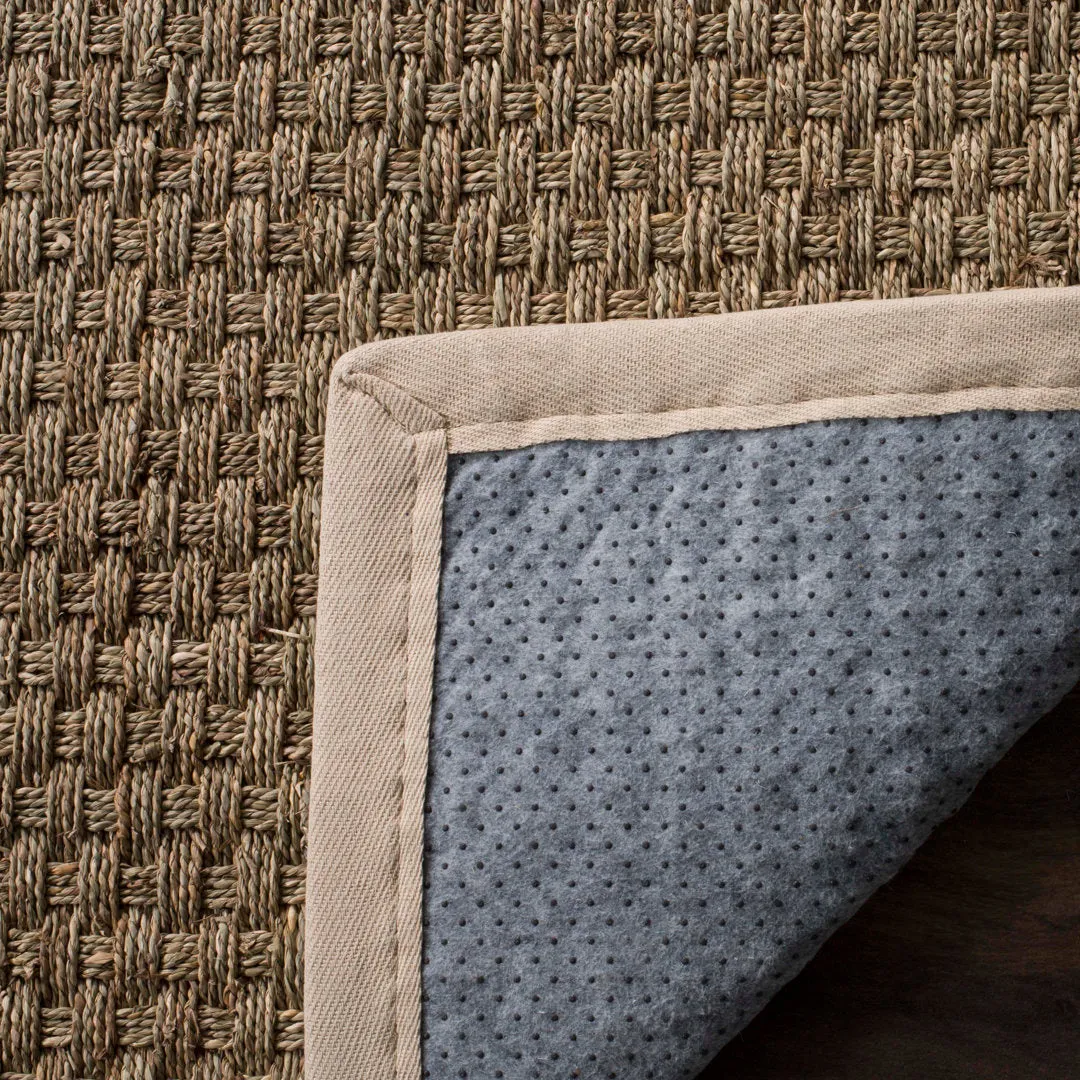 Dollard Natural Fiber Seagrass Rug Breakwater Bay Rug Size: Square 9'