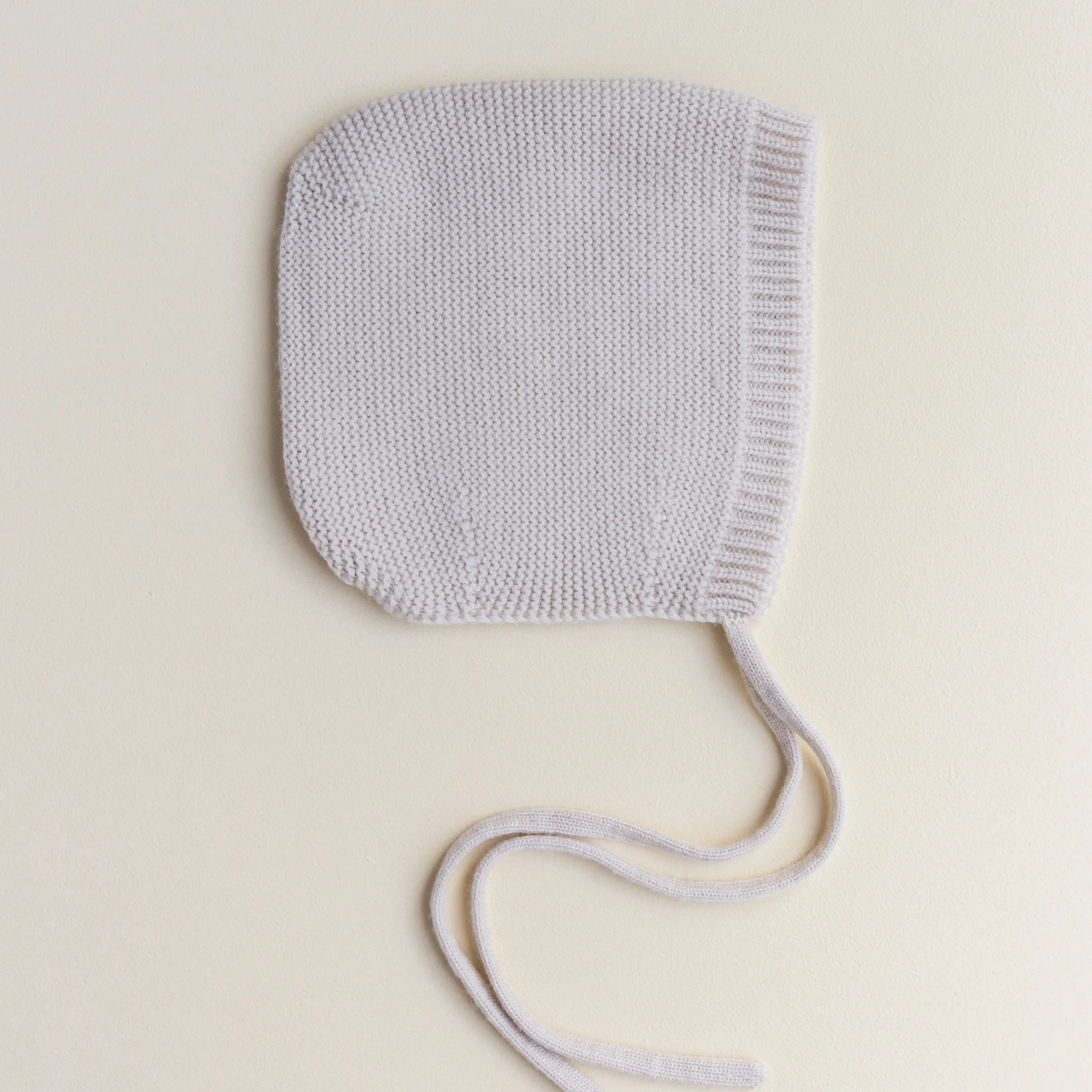 Dolly Merino Wool Baby Bonnet (Off White)