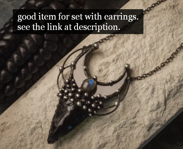 Earrings from Natural Stone
