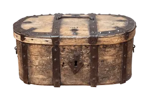 Eighteenth Century Swedish Wedding Box
