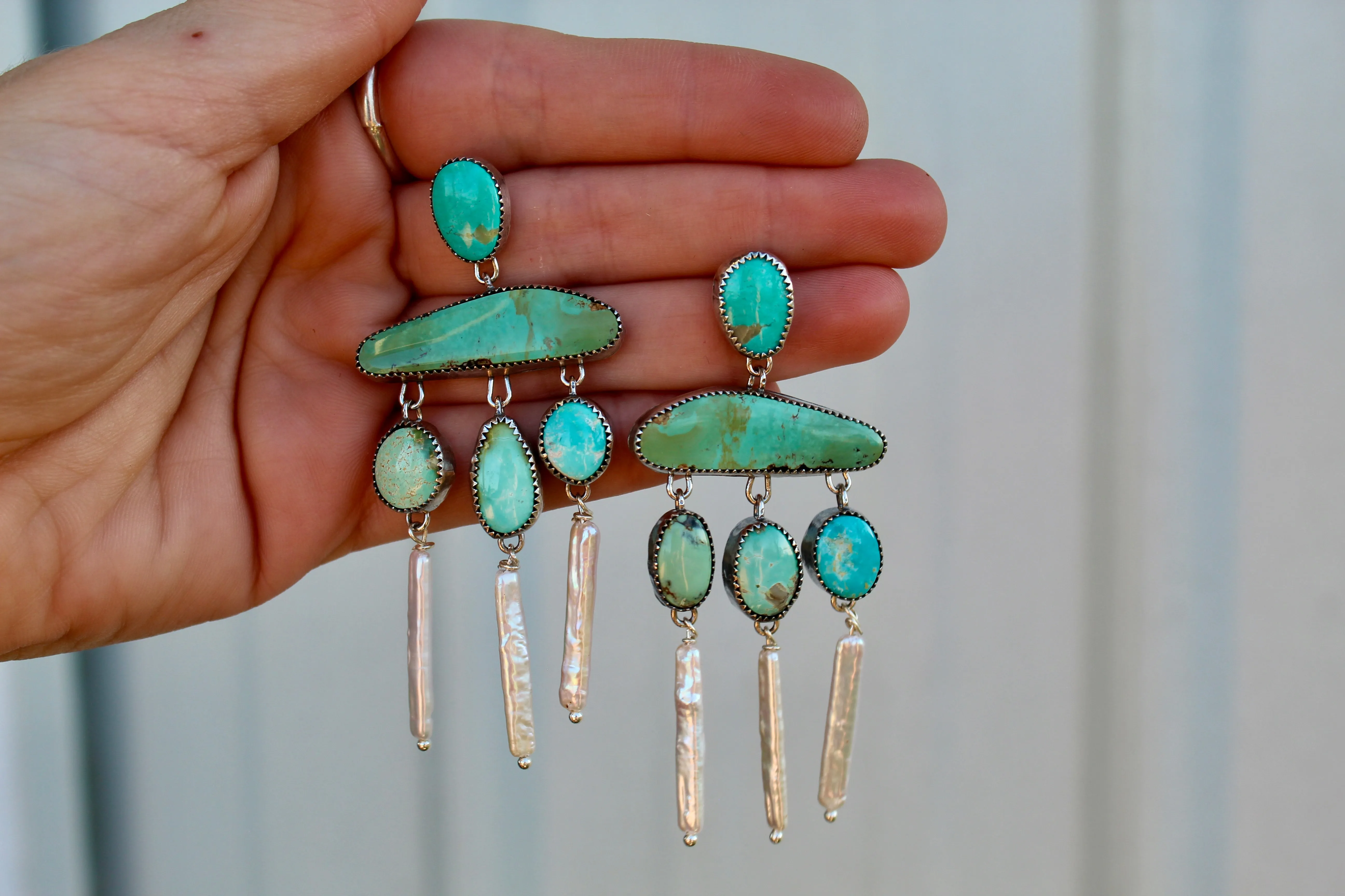 Electric West Earrings (no. 09)