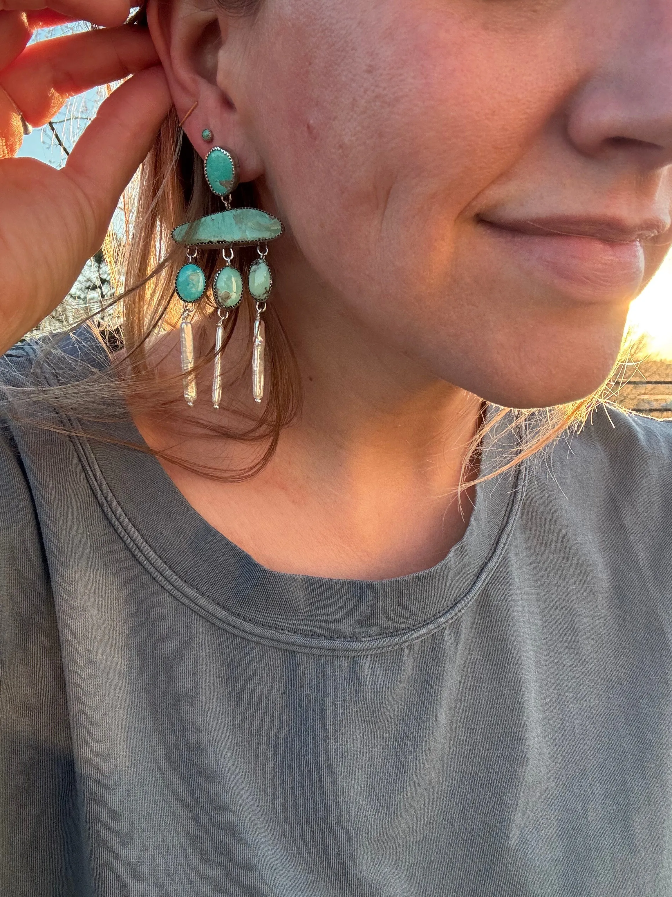 Electric West Earrings (no. 09)