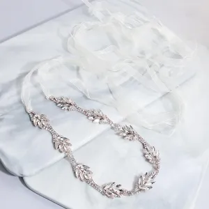 Elegant Jewelry Chain Alloy Rhinestone Evening Dress Waist Chain