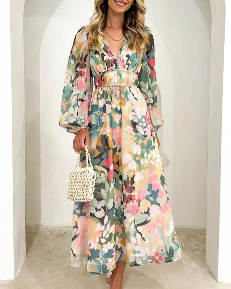Elvira - Long Boho Dress