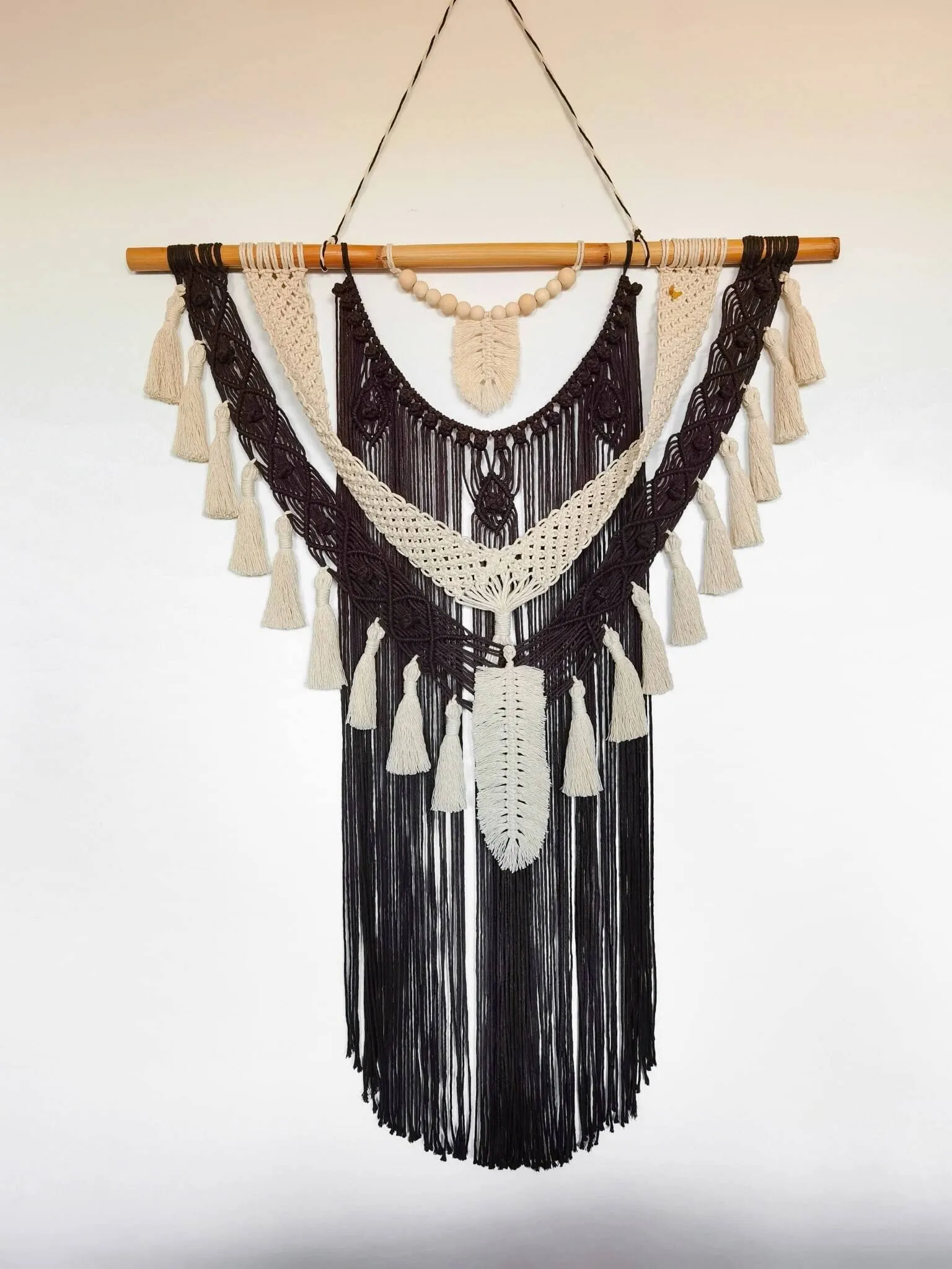 Embrace Wall Panel - Macrame