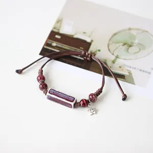 Ethnic Style Handmade Ceramic Bracelet
