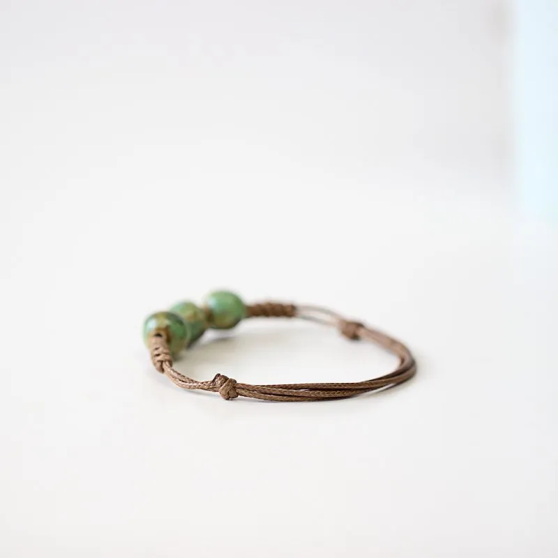 Ethnic Style Handmade Ceramic Bracelet