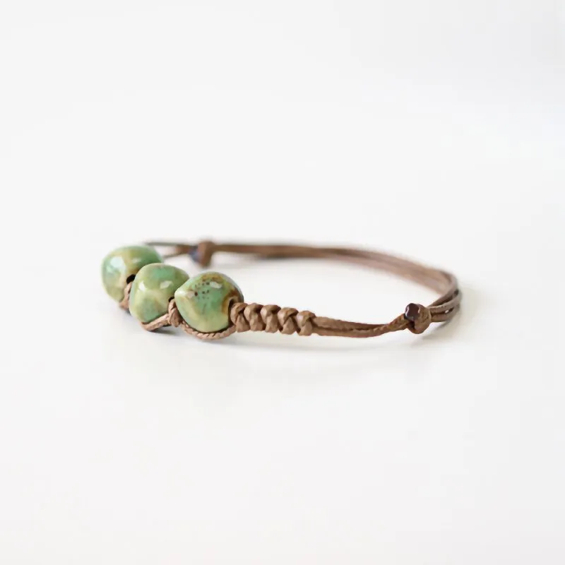 Ethnic Style Handmade Ceramic Bracelet