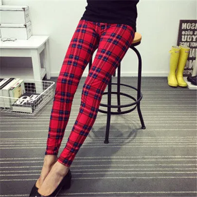Ethnic style Retro graffiti paintings Printing flowers trousers printed High elasticity leggings