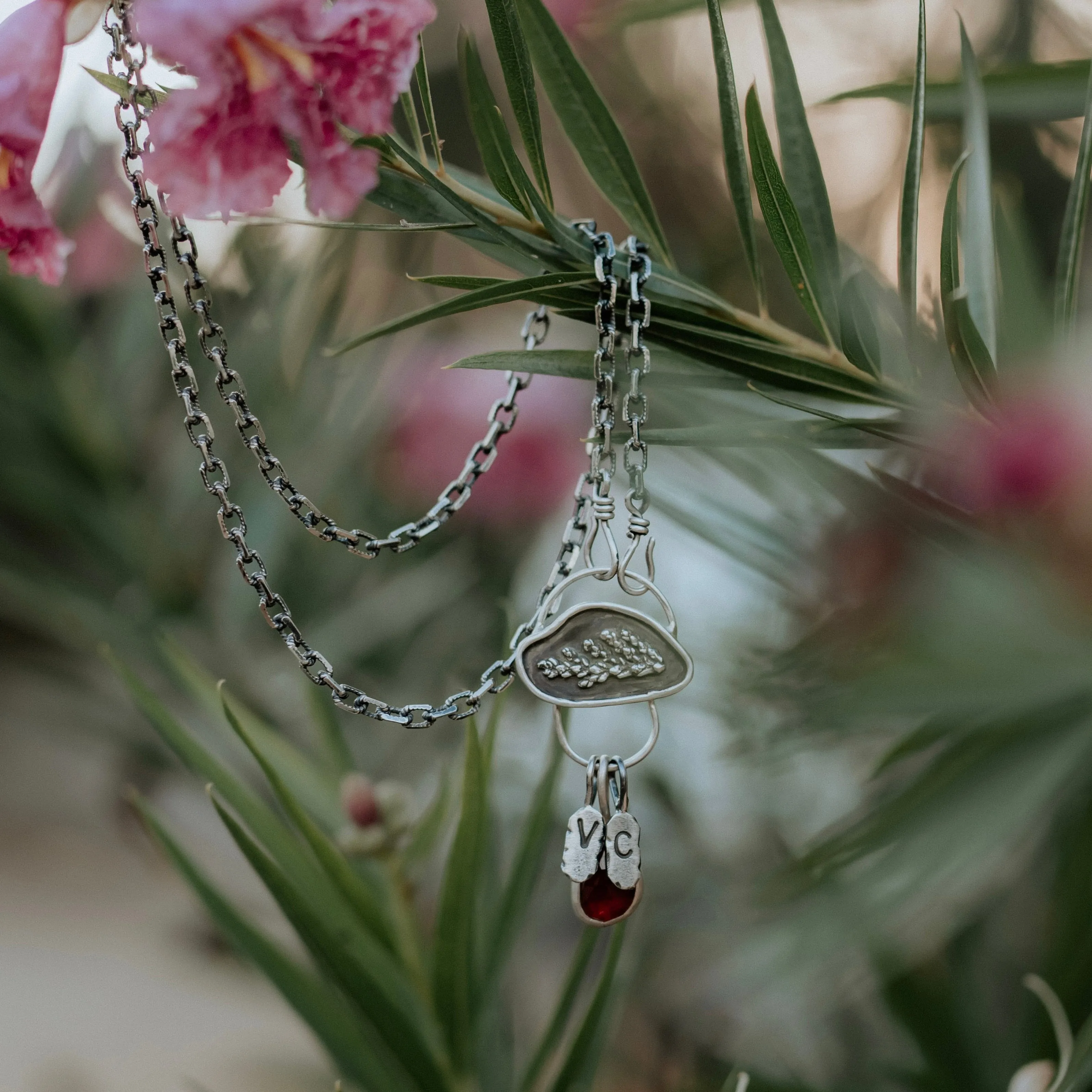 Evergreen Charm Collector Pendant for Interchangeable necklace collection
