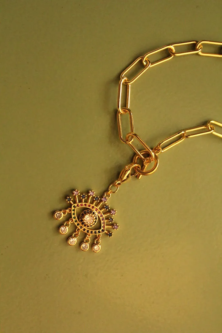 Evil Eye Charm Necklace