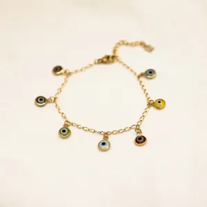Evil Eye Charms Bracelet