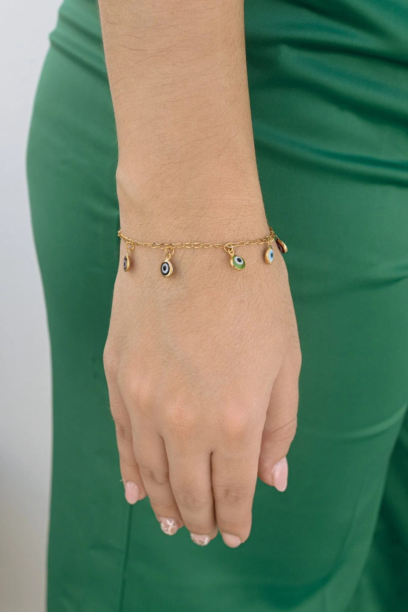 Evil Eye Charms Bracelet
