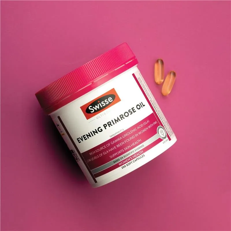 [Expiry: 08/2025] Swisse Ultiboost Evening Primrose Oil 200 Capsules