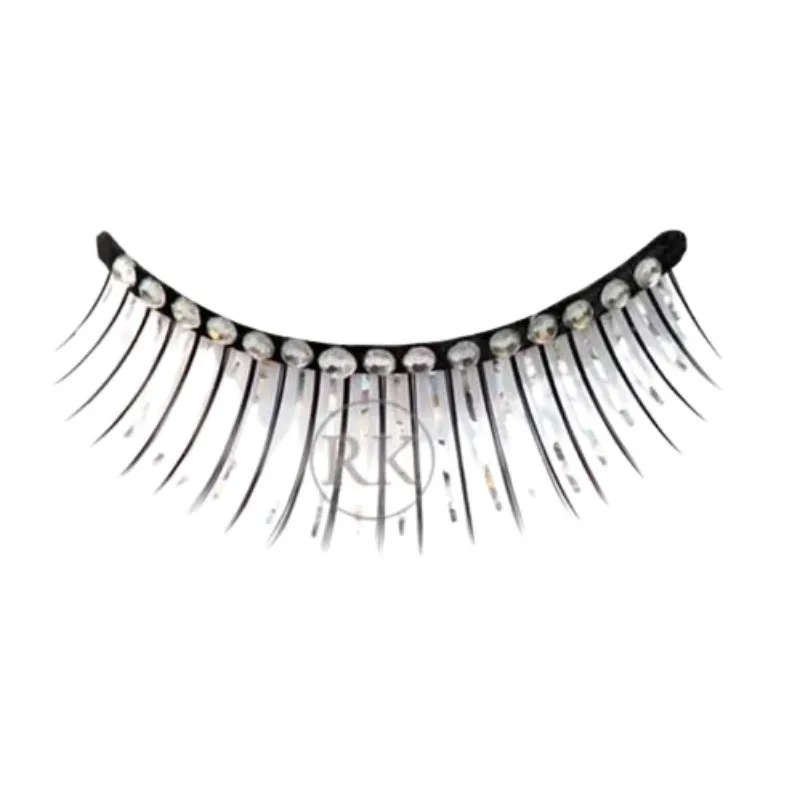 Eyelashes-Black and Tinsel Lashes with Crystals