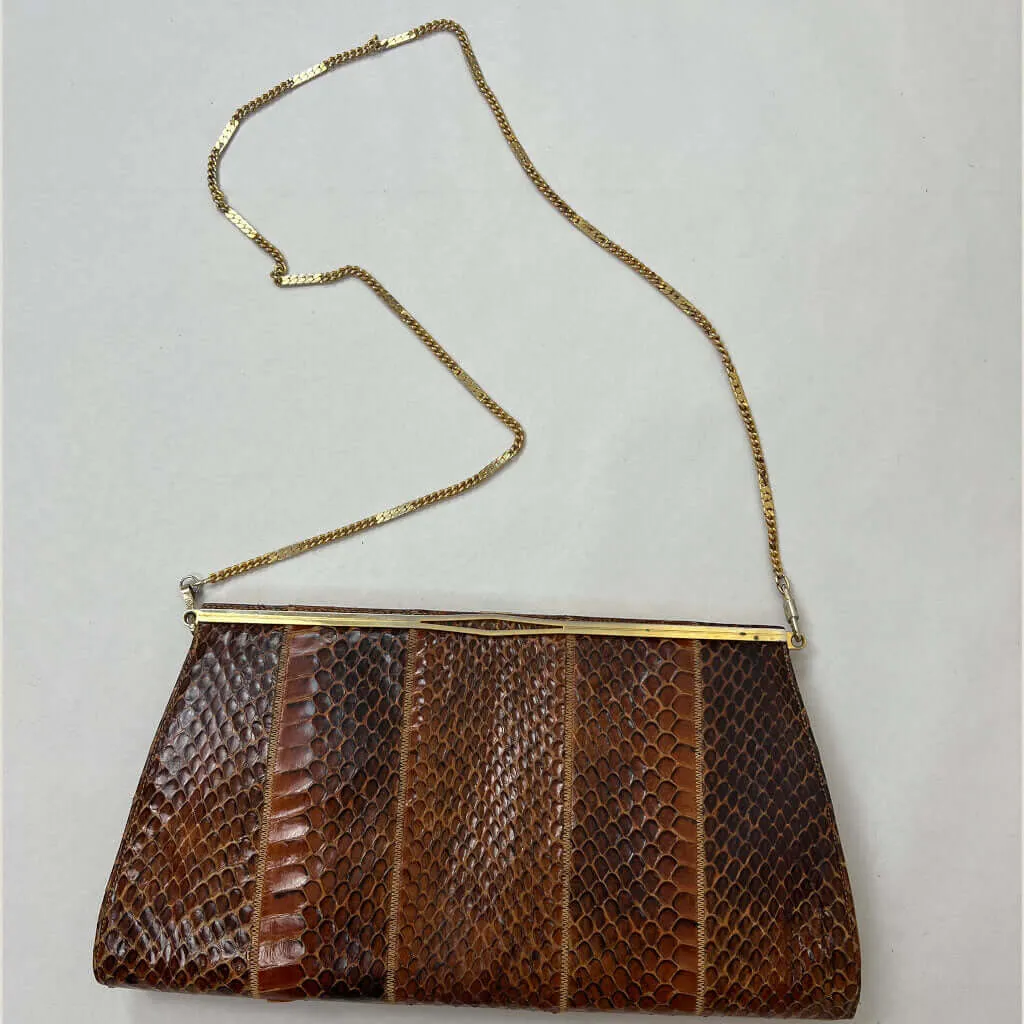 Faigen Vintage Snakeskin Handbag