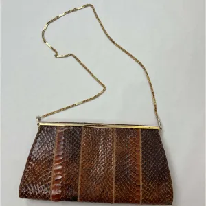 Faigen Vintage Snakeskin Handbag