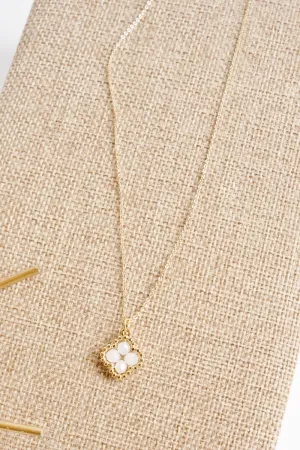 Farah White Morocco Necklace
