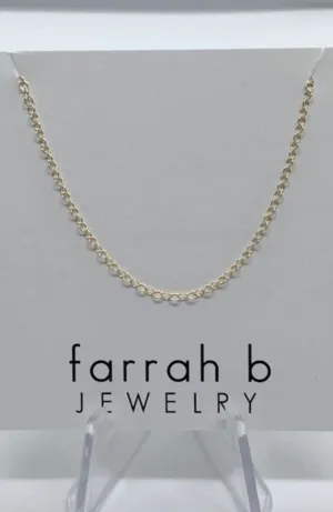 Farrah B. - Dainty Chain Necklace