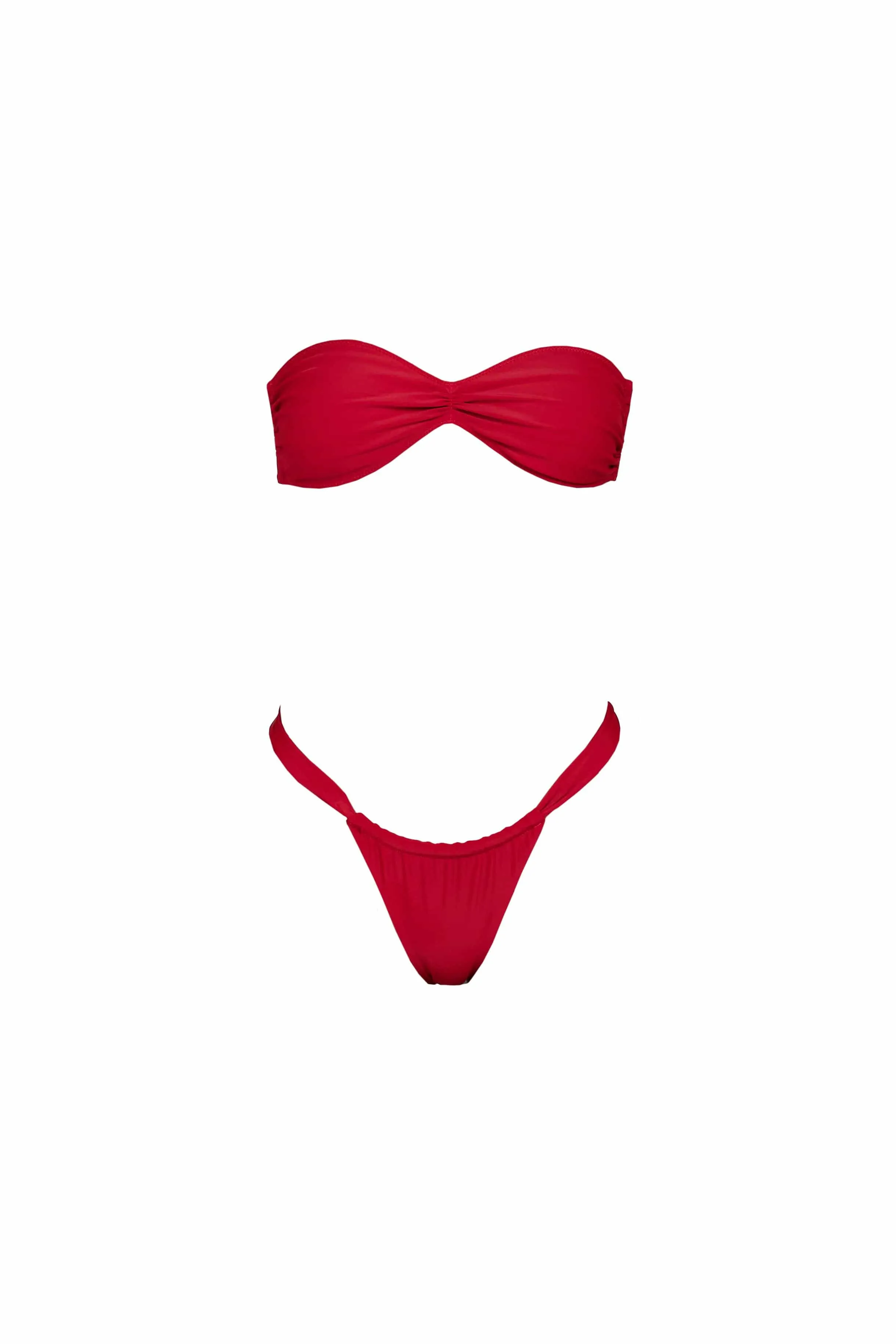 FARRAH top - cherry