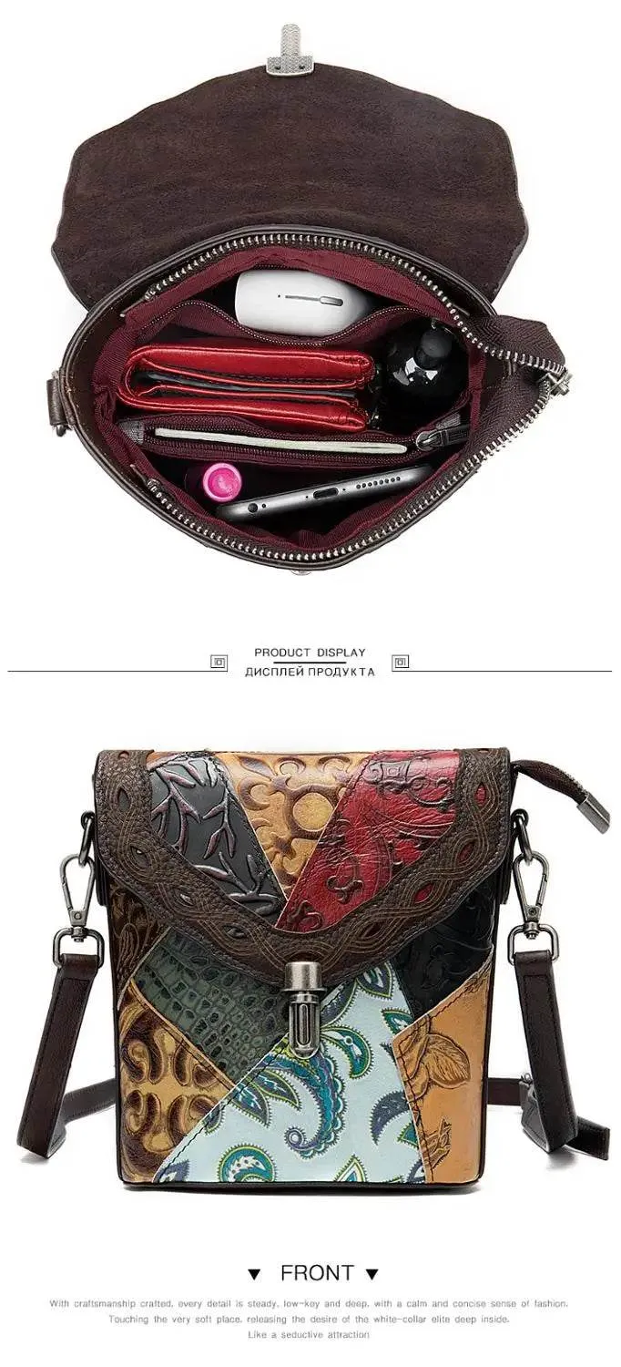 Fashion Luxury Leather Handbag for Women Casual Mini Travel Bag
