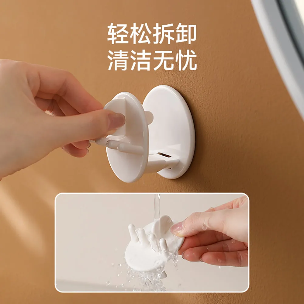 FaSoLa Minimalist Toothbrush Holder with Cup - White