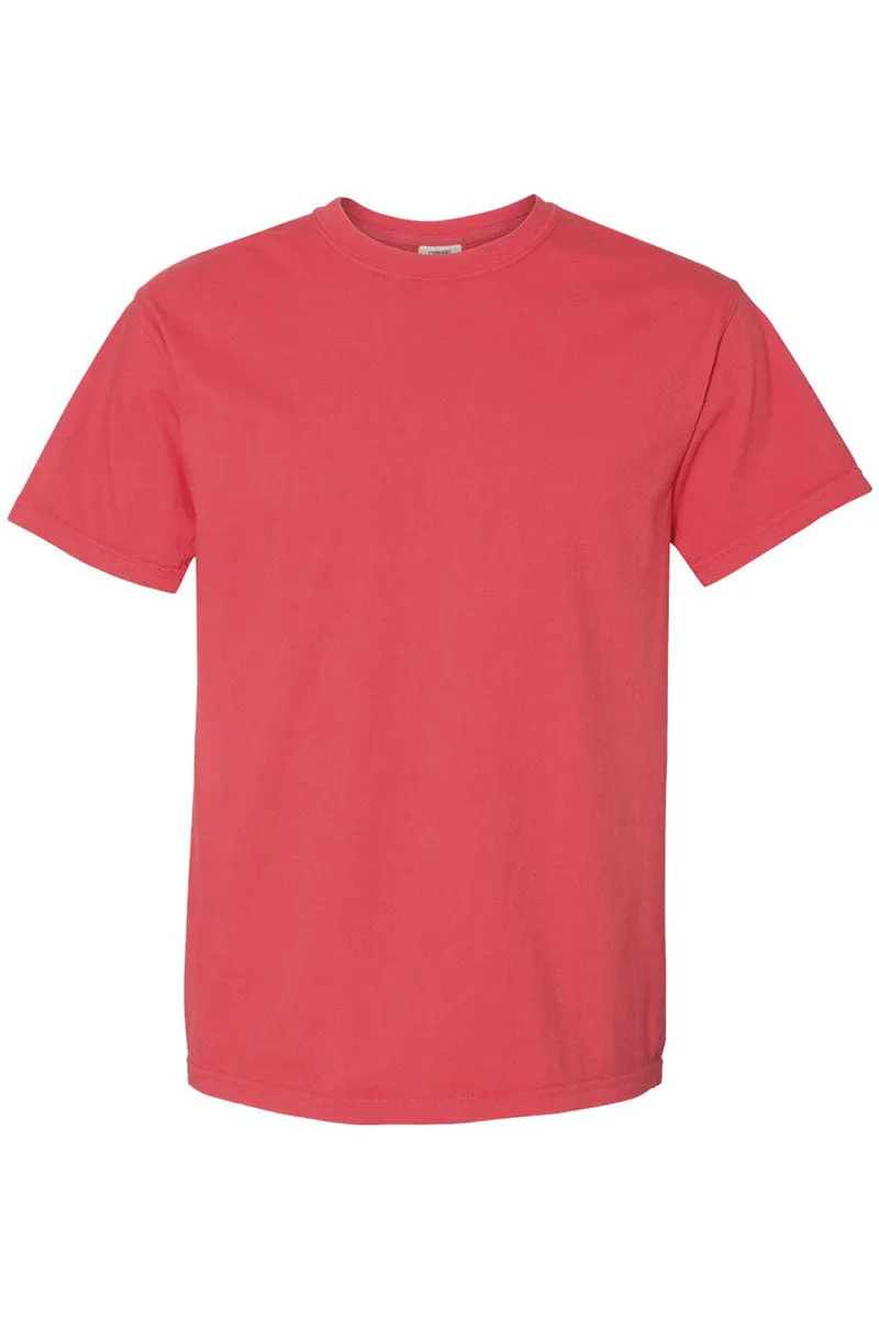 Faux Patchwork Chicken Comfort Colors Adult Ring-Spun Cotton Tee
