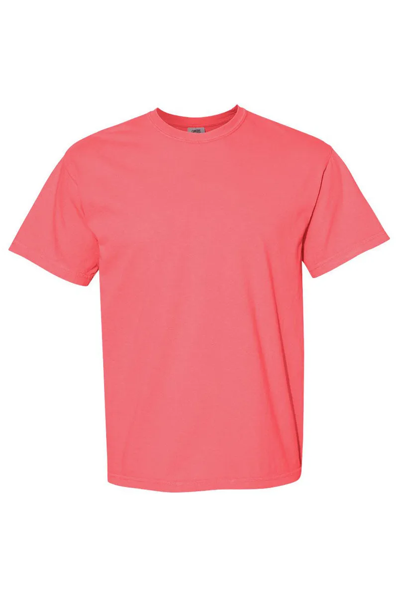 Faux Patchwork Seashell Comfort Colors Adult Ring-Spun Cotton Tee