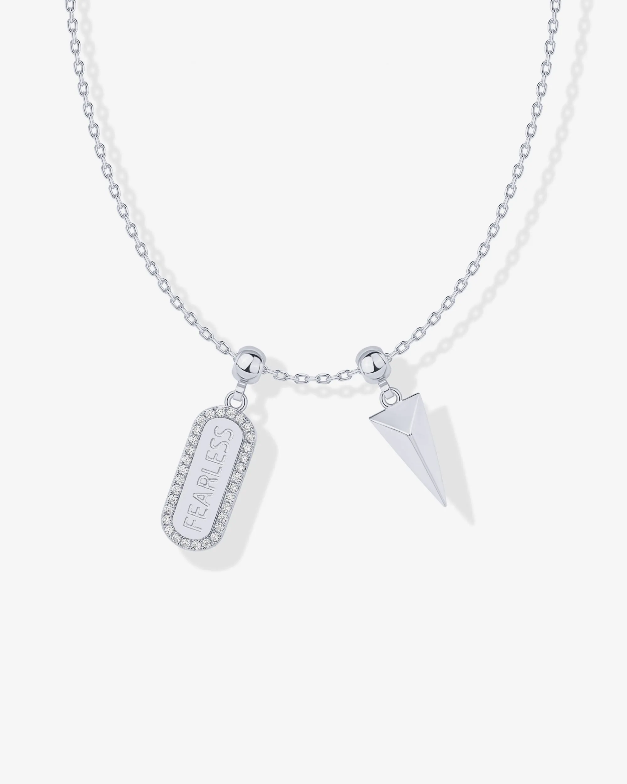 Fearless Mood Charm Necklace