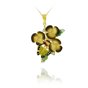 Filigree Butterfly Pendant