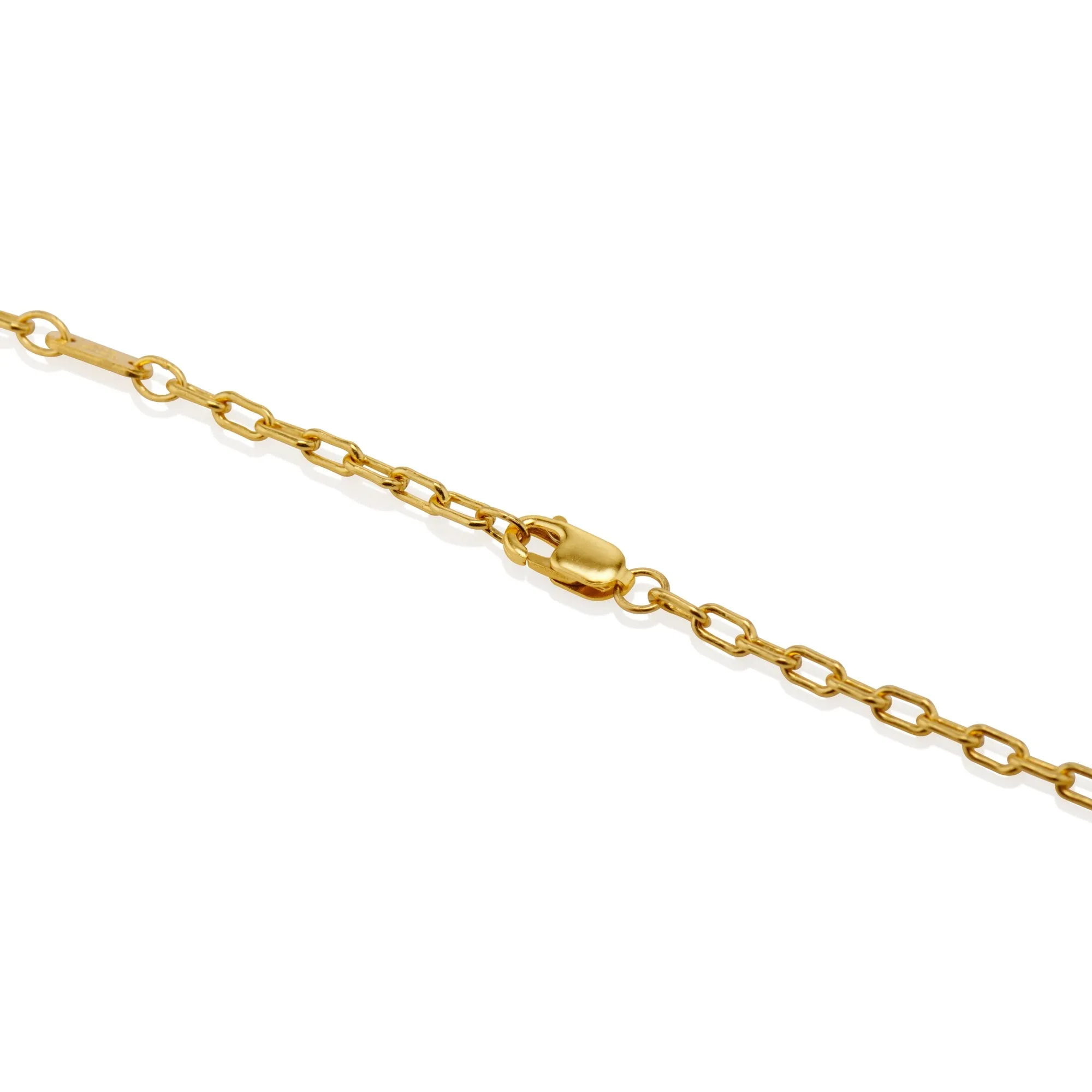 Fine Linear Link Chain Bracelet