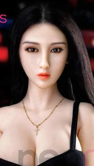 Fire Doll - Bea - Silicone Sex Doll Head - Natural