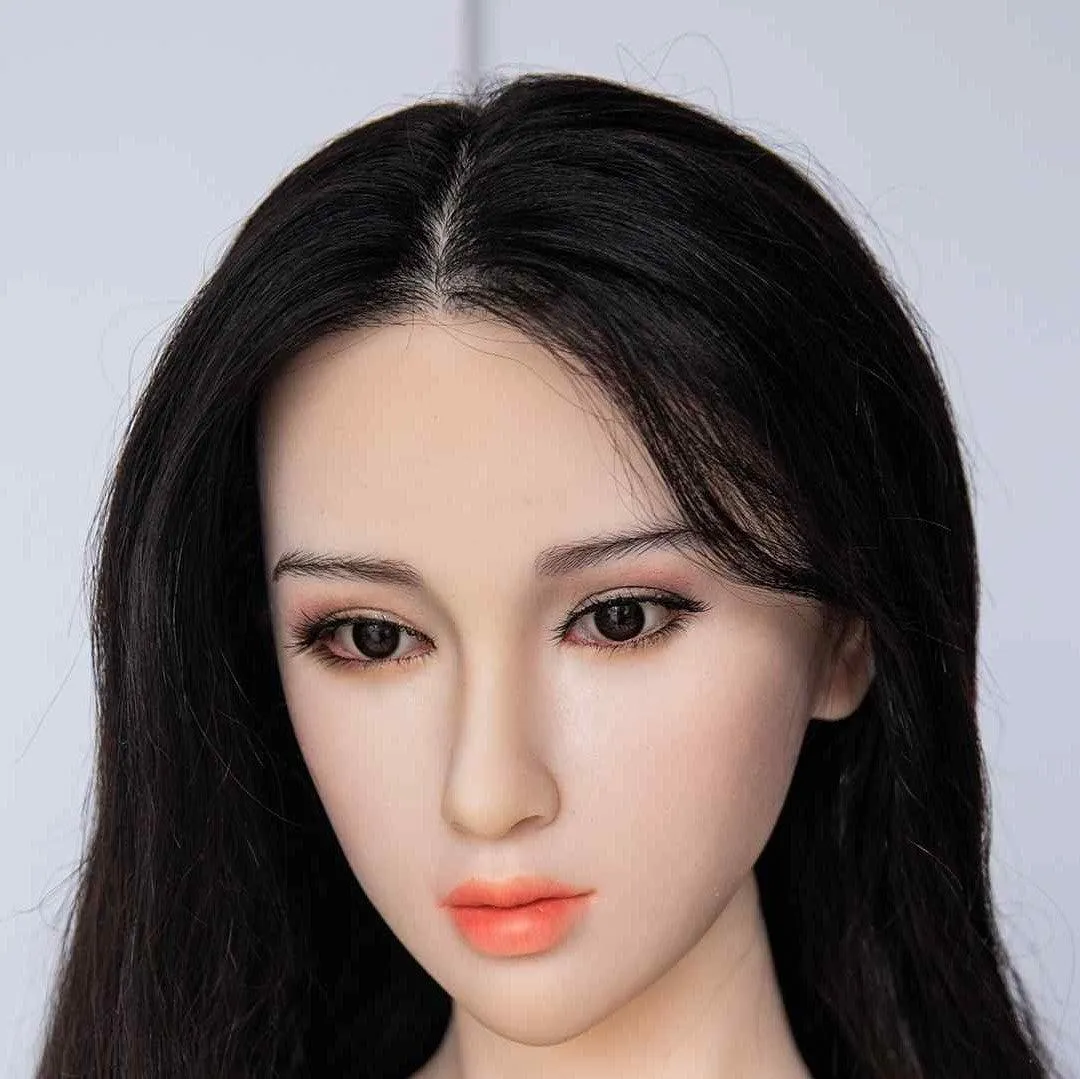 Fire Doll - Bea - Silicone Sex Doll Head - Natural
