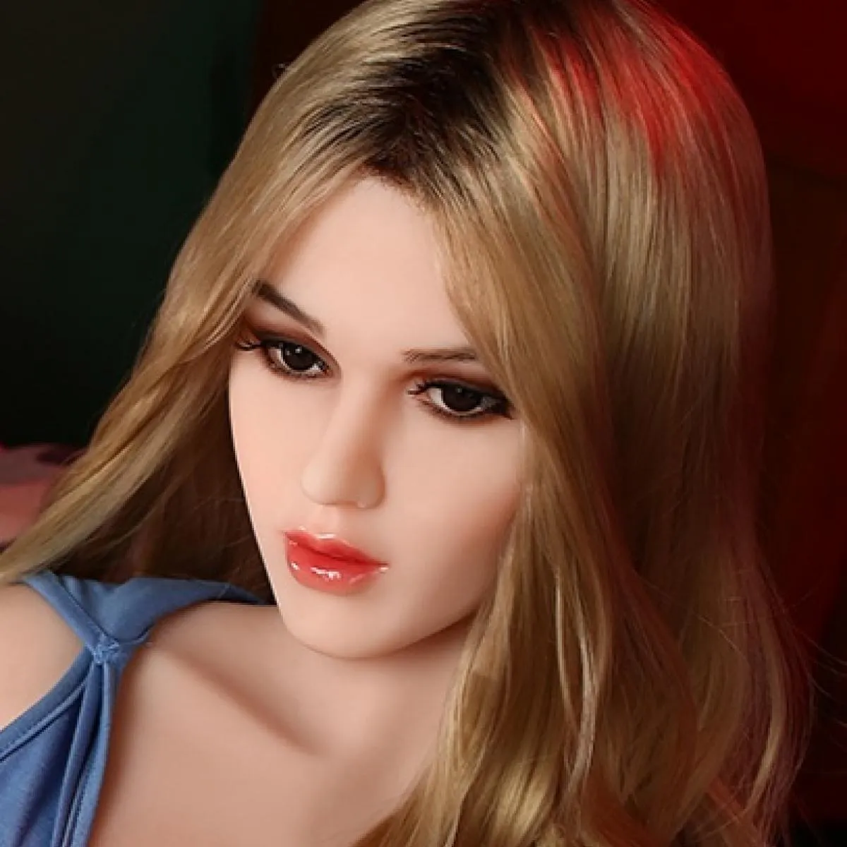 Firedoll - Vanilla - Sex Doll Head - M16 Compatible - Natural