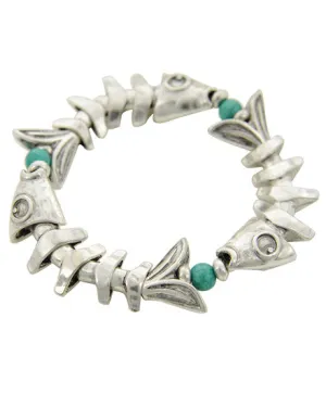 Fish Bone Bracelet
