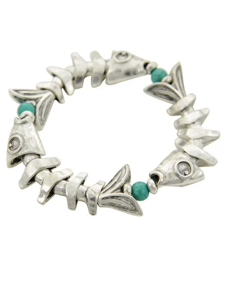 Fish Bone Bracelet