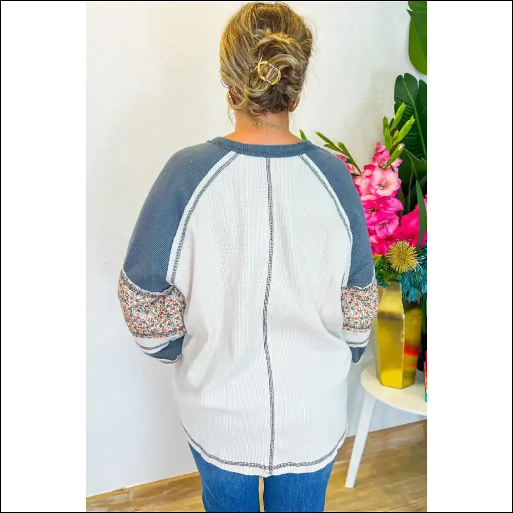 Floral Patchwork Raglan: so Comfy It's Almost Illegal 🤫 Needful Things