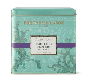 Fortnum & Mason Earl Grey Tea Bags, Set of 50