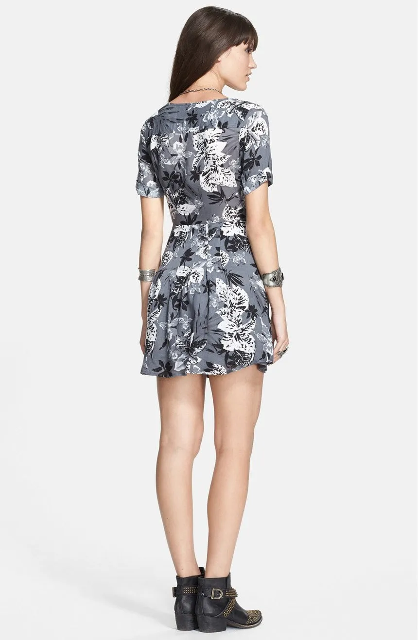 Free People Womens Part Time Lover Bust Tie Above The Knee Sundress Dress 8