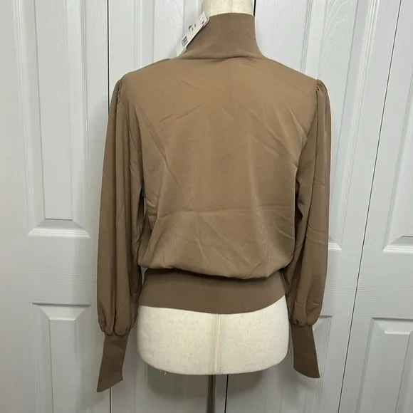 French Connection Macey Beaded Star Turtleneck Sweater