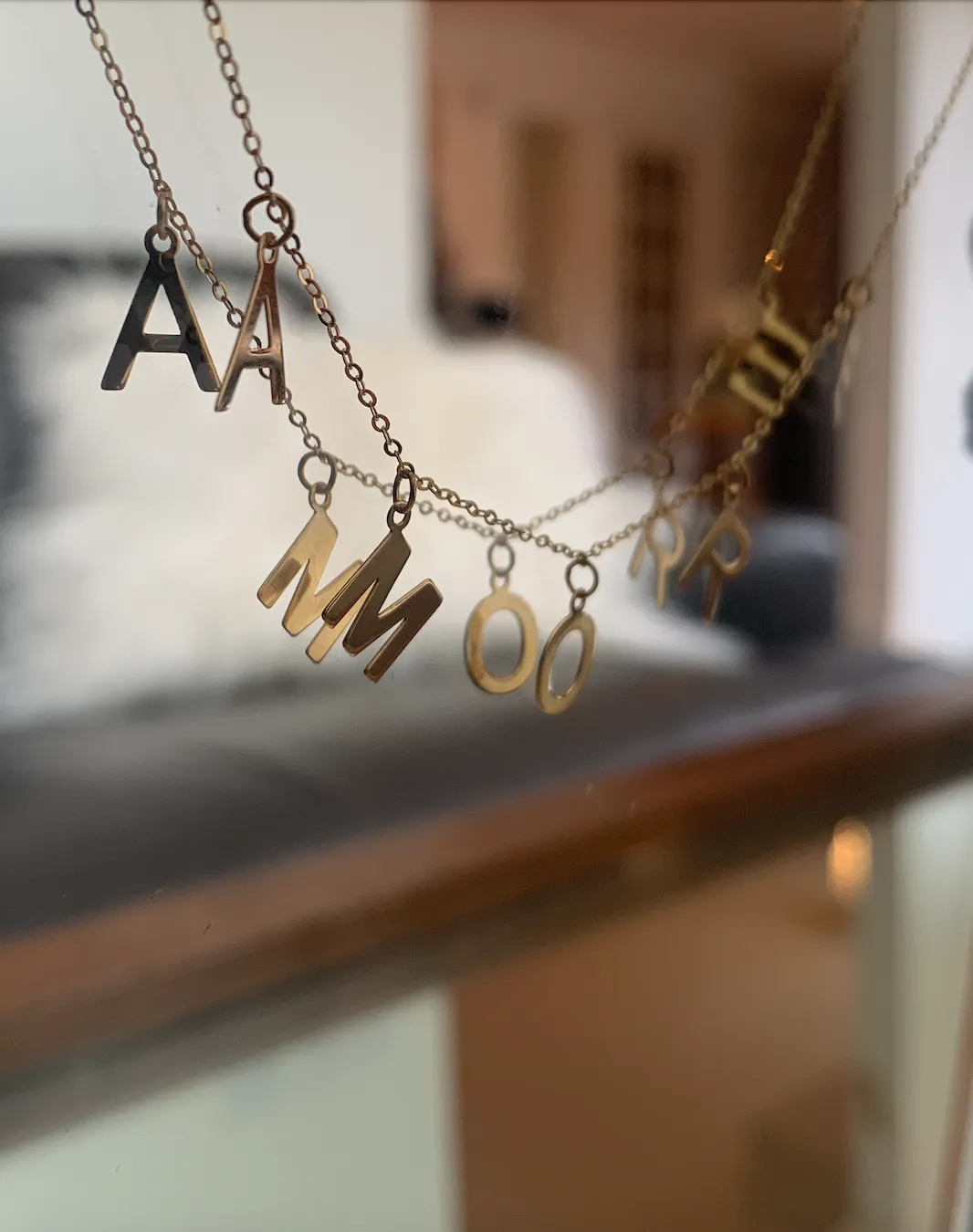 Gavriel AMORE Necklace in 14K Gold
