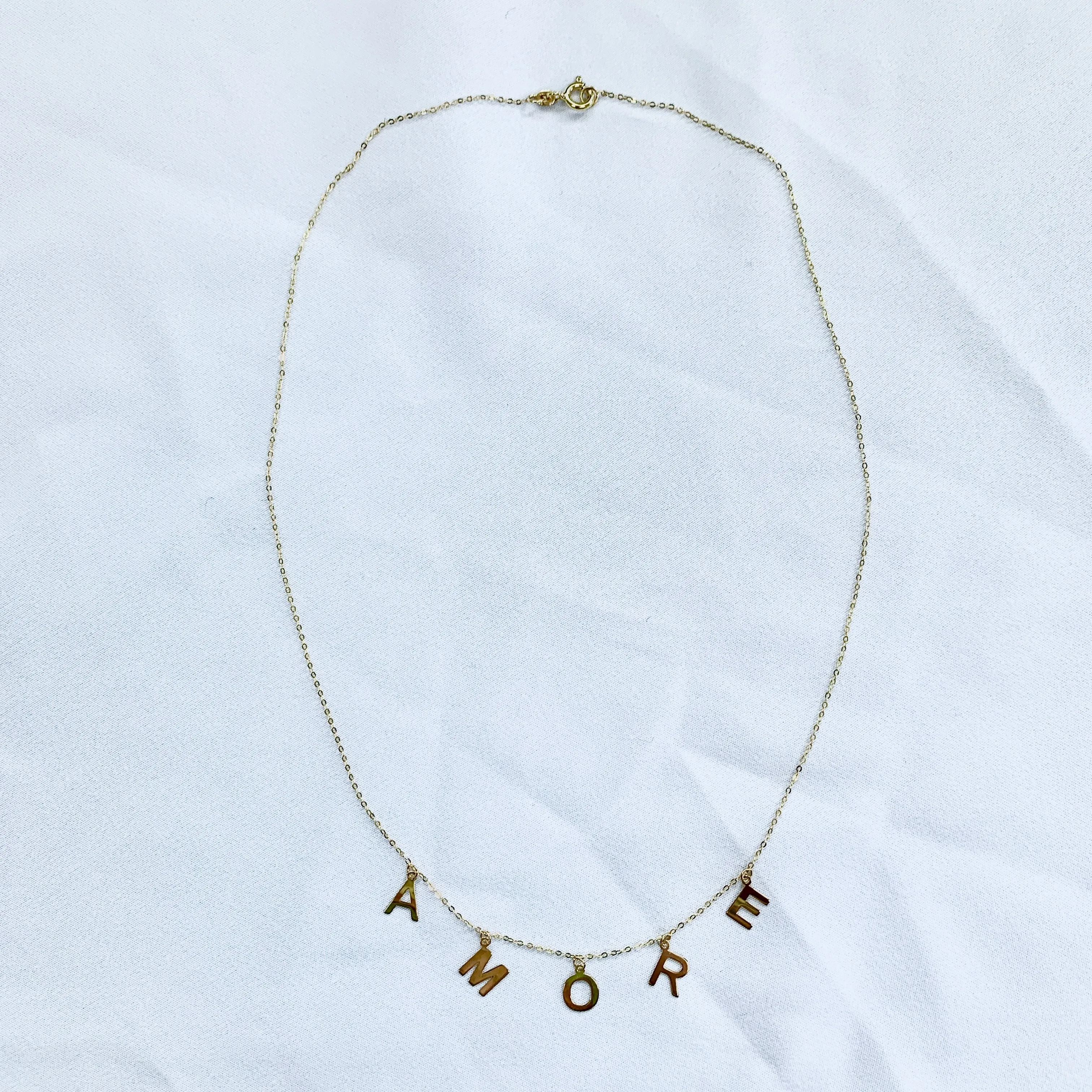 Gavriel AMORE Necklace in 14K Gold