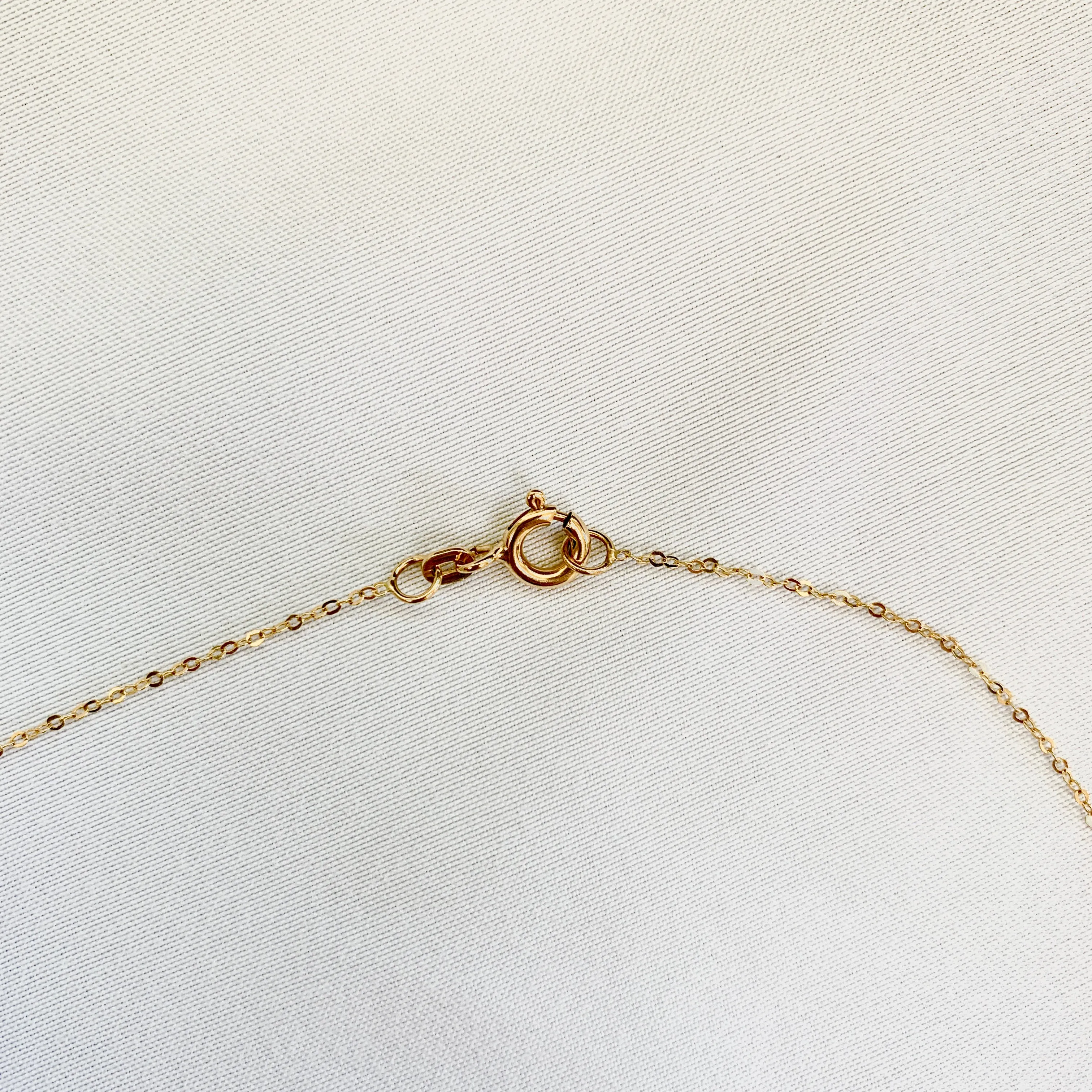 Gavriel LOVE is LOVE Vertical Charm Necklace in 14K Gold