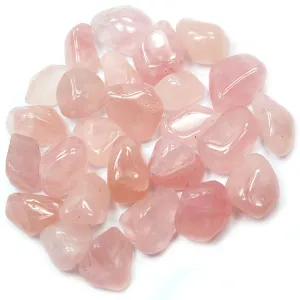 Gemstones Rose Quartz Tumbled